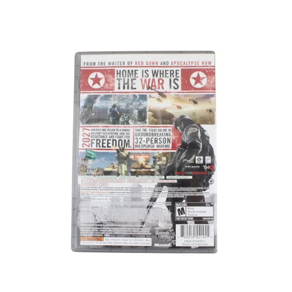 Homefront - Microsoft Xbox 360 CIB